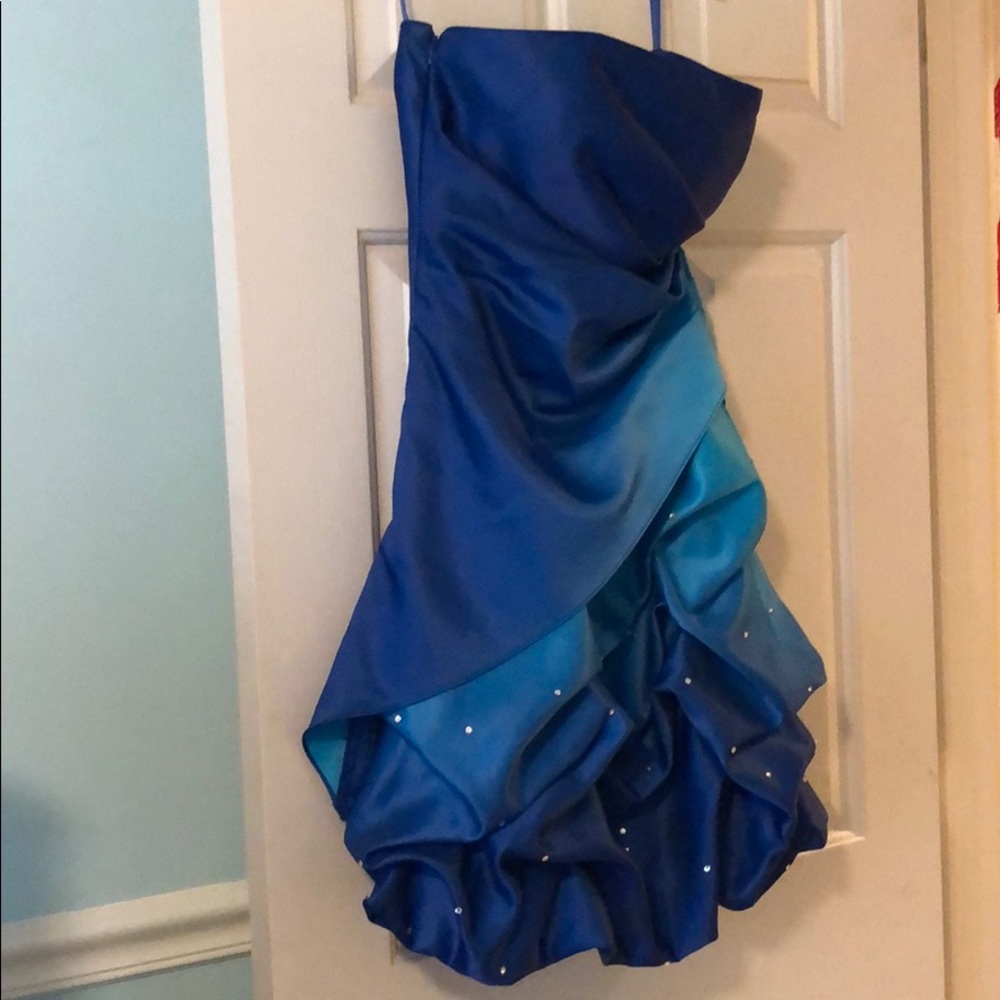 Strapless Formal Dress